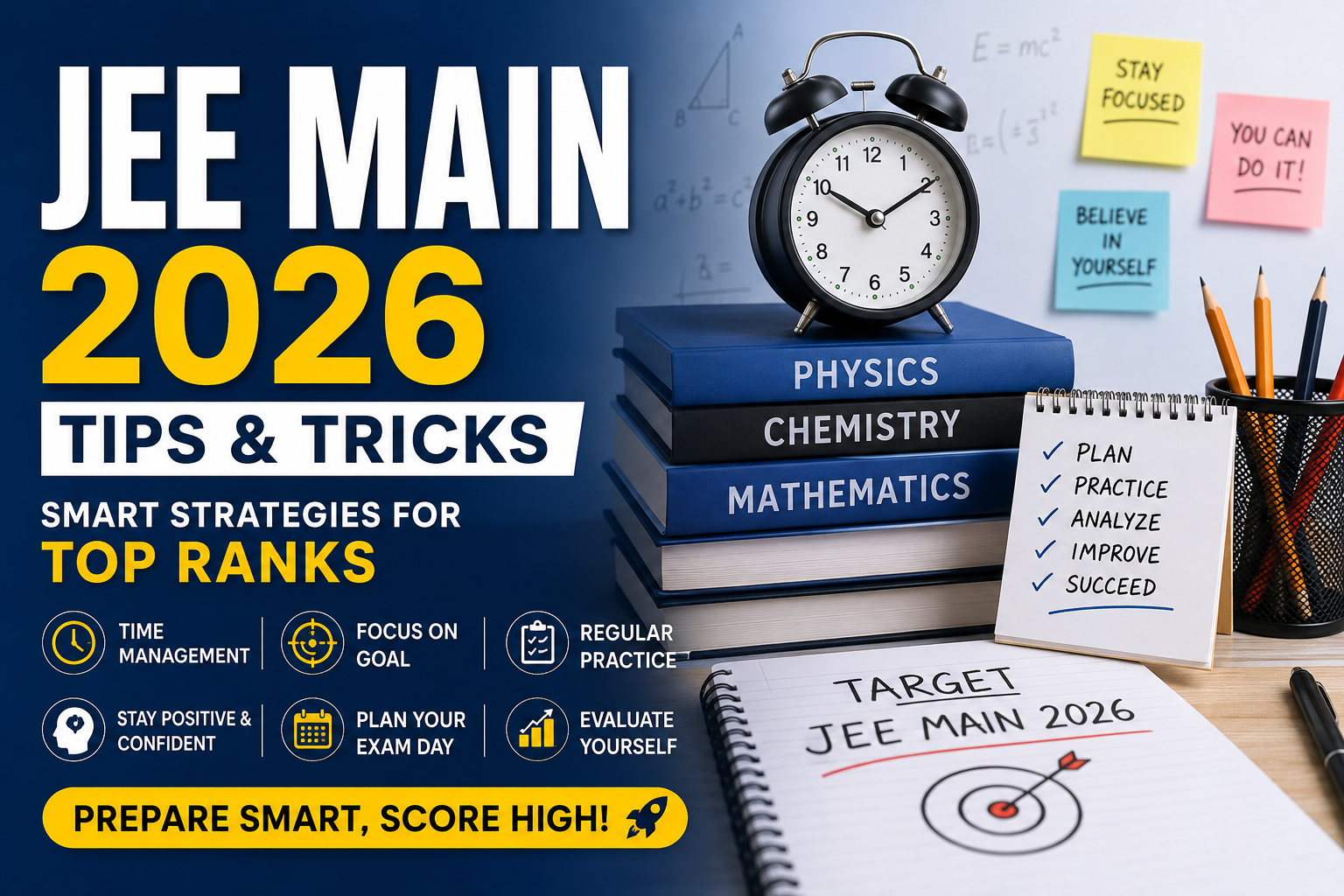 JEE Main 2026 | Tips and Tricks for Better Preparation