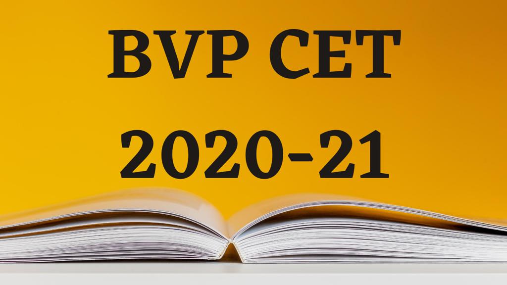 BVP CET 202021 Exam Dates, Application Form, Eligibility, Syllabus