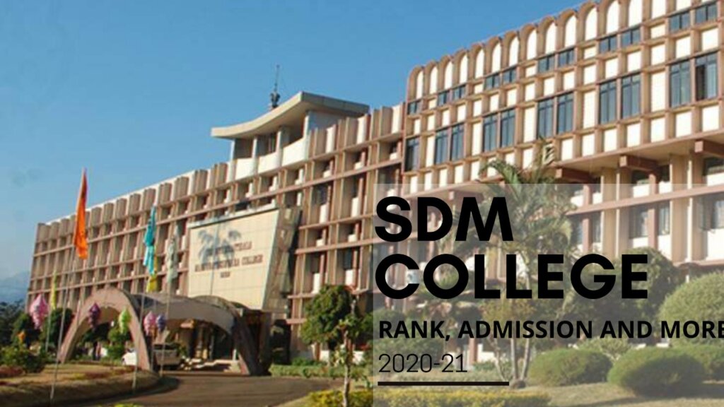 Sdmcet Ranks Admission Courses Fees Cut Off Placements Career