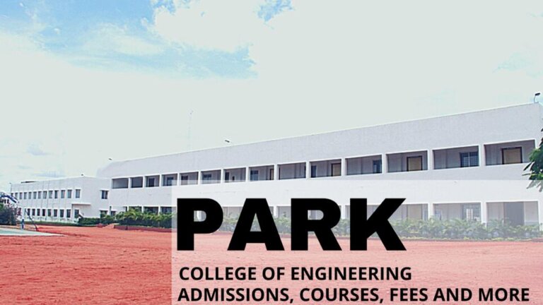 Park College Of Engineering And Technology Pcet Rank Admission Courses Fees Cut Off 