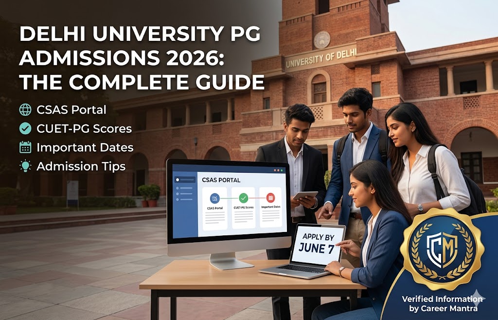 Delhi University PG Admission 2026