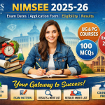 NIMSEE 2025-26:Exam Dates, Application Form, Eligibility, Syllabus, Results