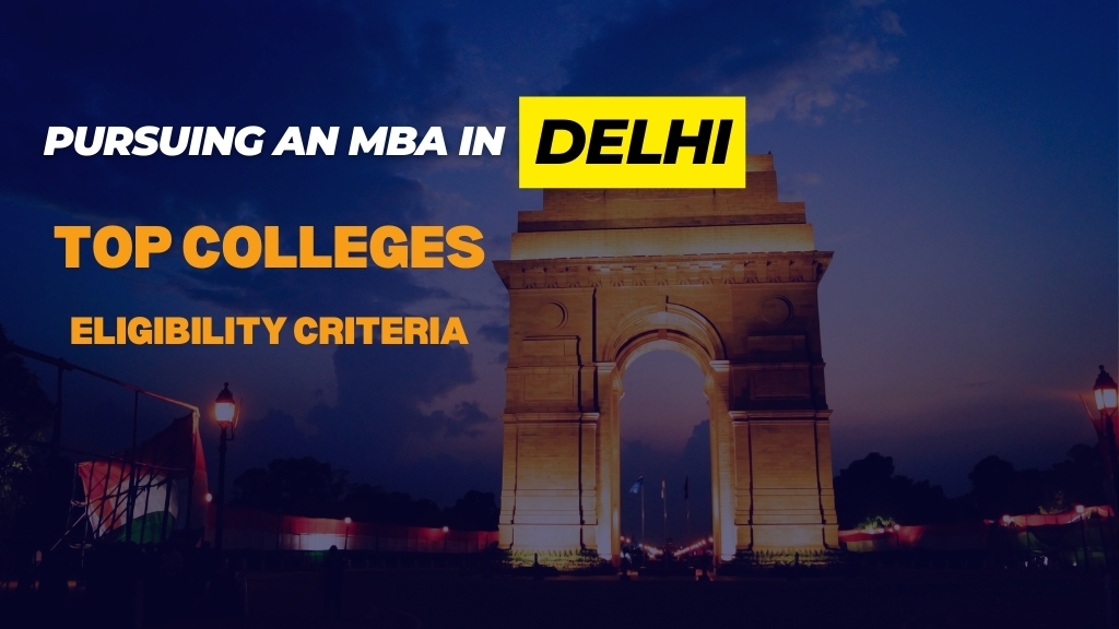 Pursuing an MBA in delhi