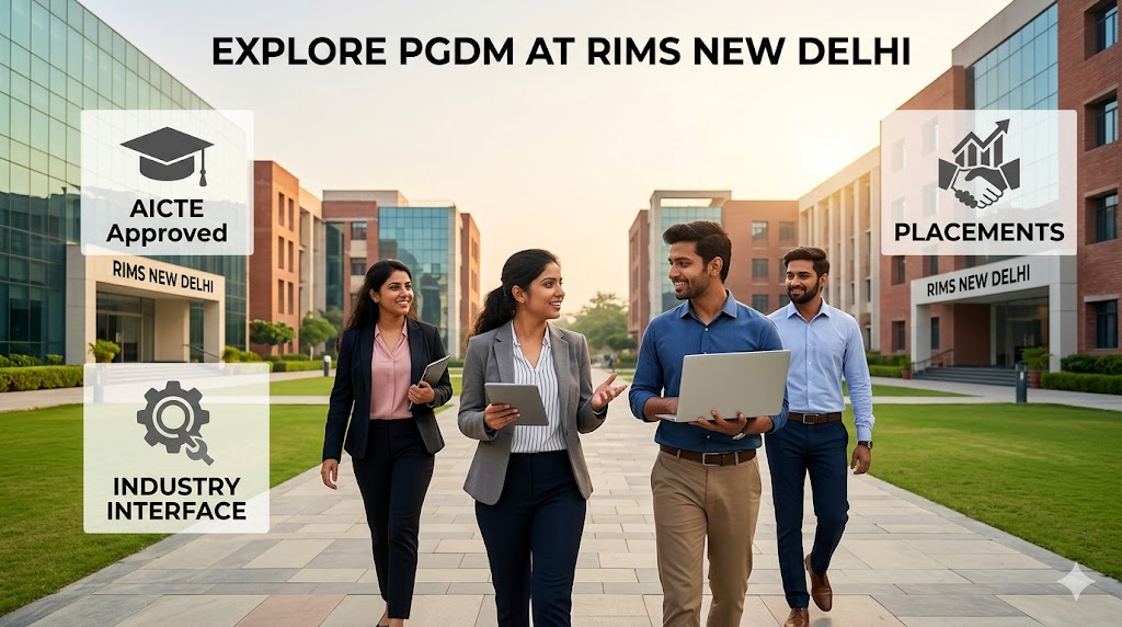 RIMS New Delhi PGDM program highlights