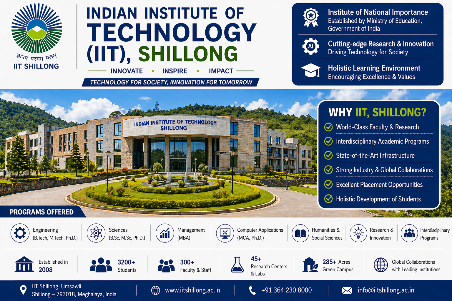 Indian Institute of Technology (IIT), Shillong