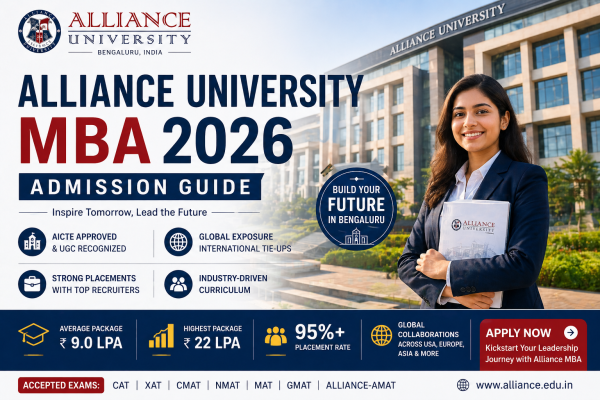 MBA Application 2026 – Alliance University, Bengaluru