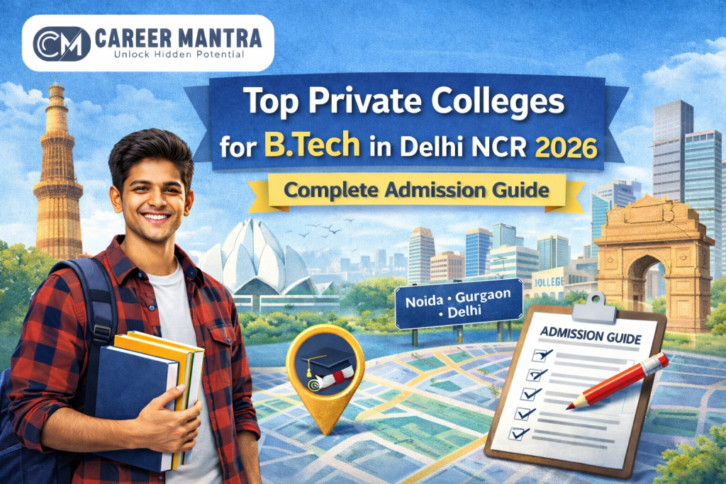 Top Private Colleges for B.Tech in Delhi NCR 2026
