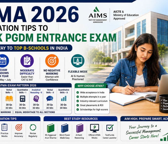 ATMA Preparation Tips to Crack PGDM Entrance Exam