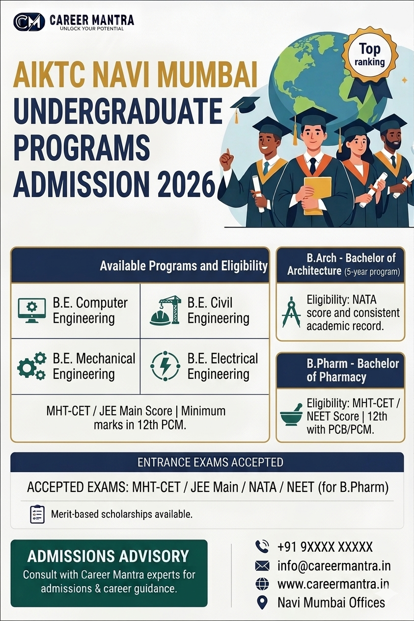AIKTC Navi Mumbai – Courses, Admission, Fees, Placements 2026