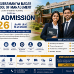 Sivasubramaniya Nadar School Of Management Chennai MBA Admission