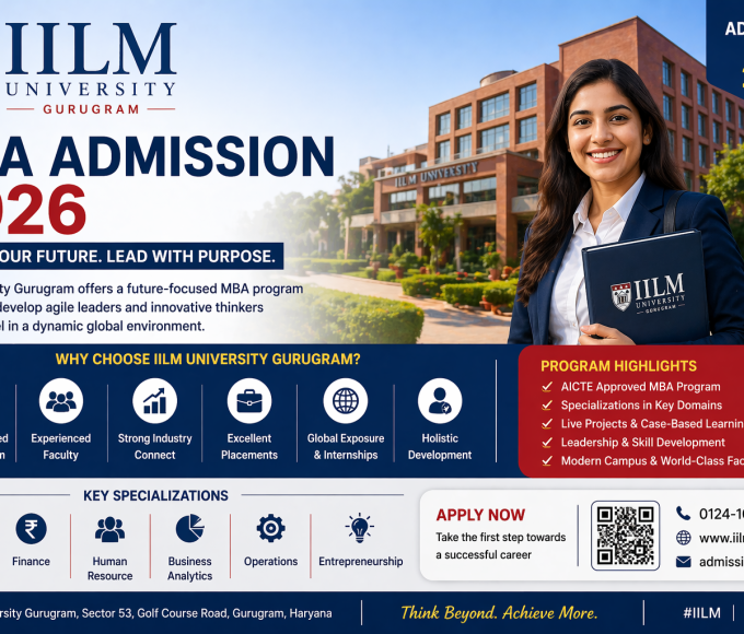IILM University Gurgaon MBA Admission 2026