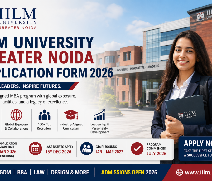 IILM University Greater Noida Application Form 2026