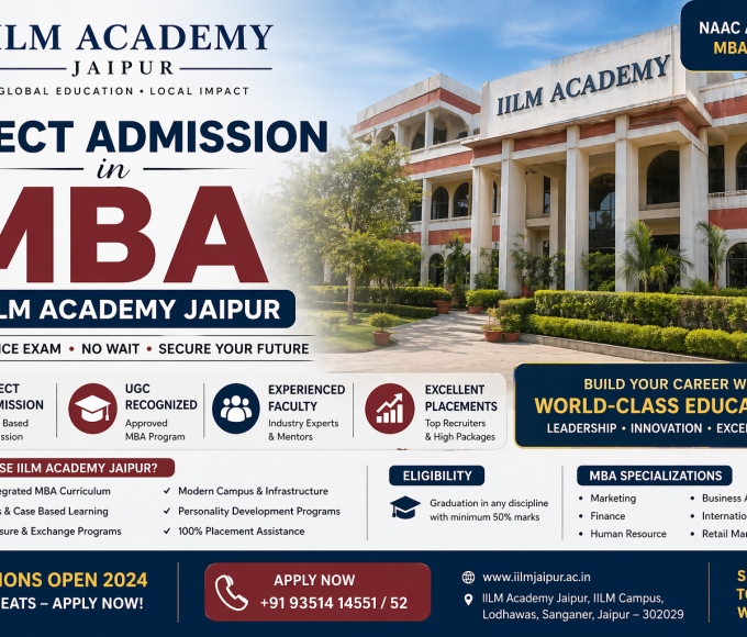 IILM Academy Jaipur Admission Process