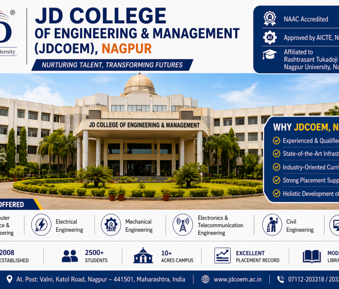 JD College of Engineering and Management (JDCOEM), Nagpur