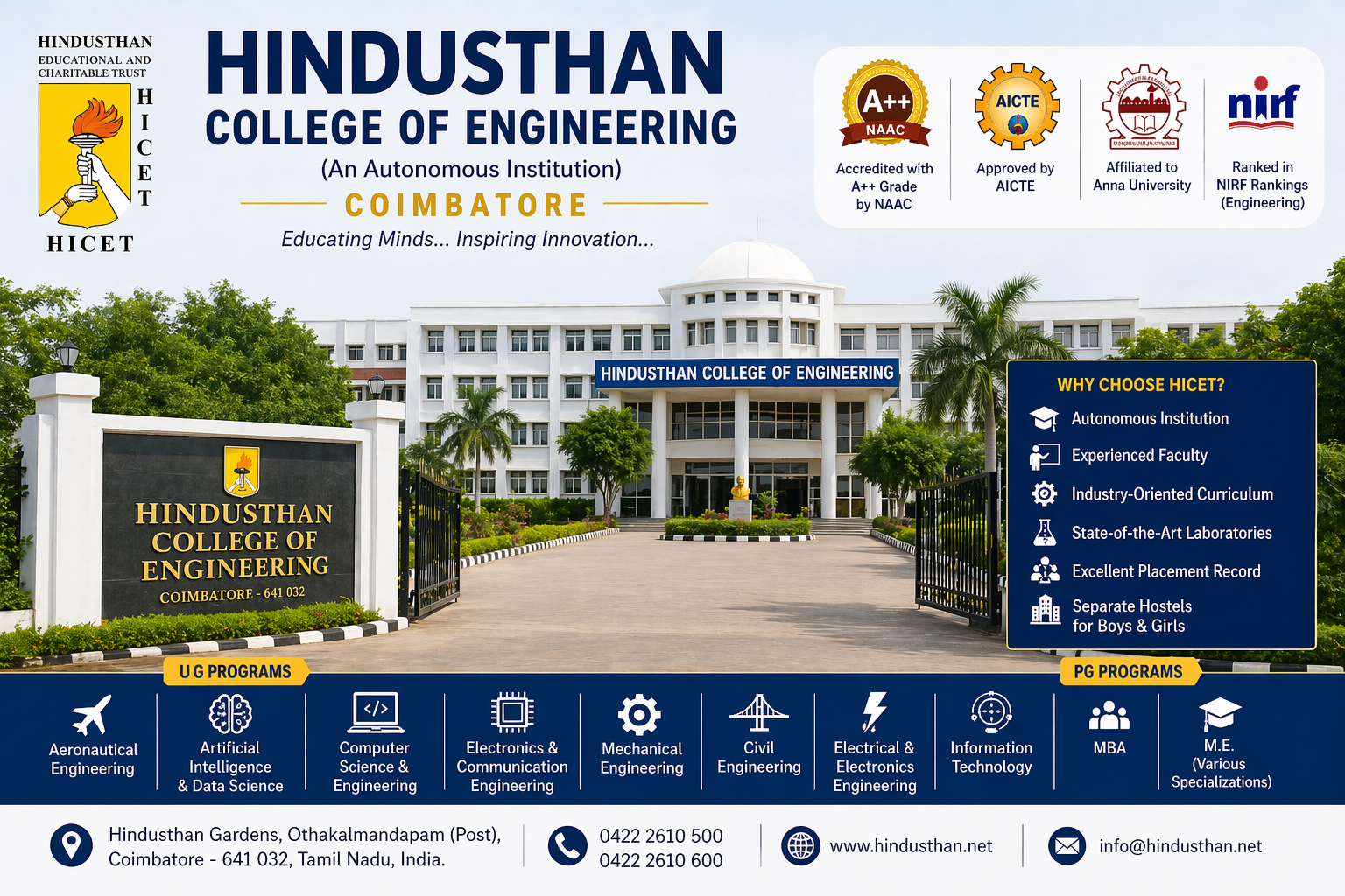 Hindusthan College of Engineering Coimbatore