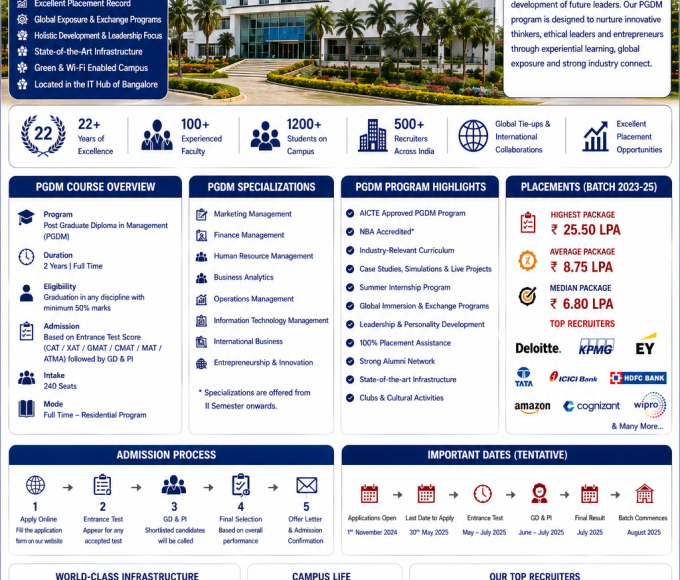 IIBS Bangalore PGDM Course Structure