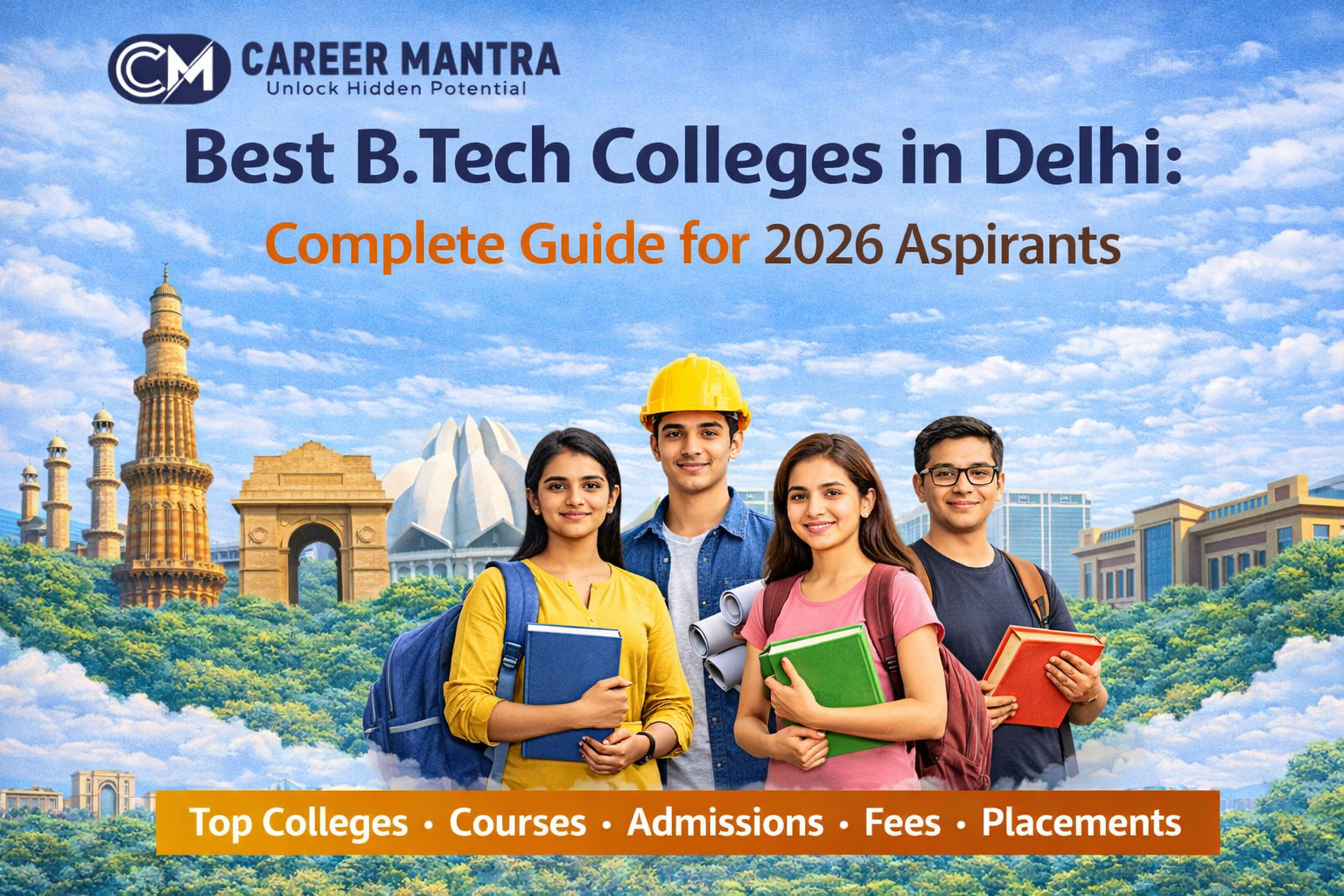 Best B.Tech Colleges in Delhi: Complete Guide for 2026Aspirants