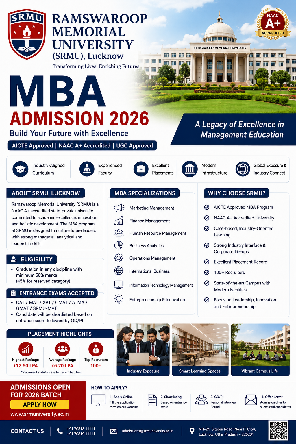 Ramswaroop Memorial University (SRMU), Lucknow