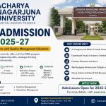 Acharya Nagarjuna University Guntur MBA Admission 2026: Premier Path to High-Impact Careers