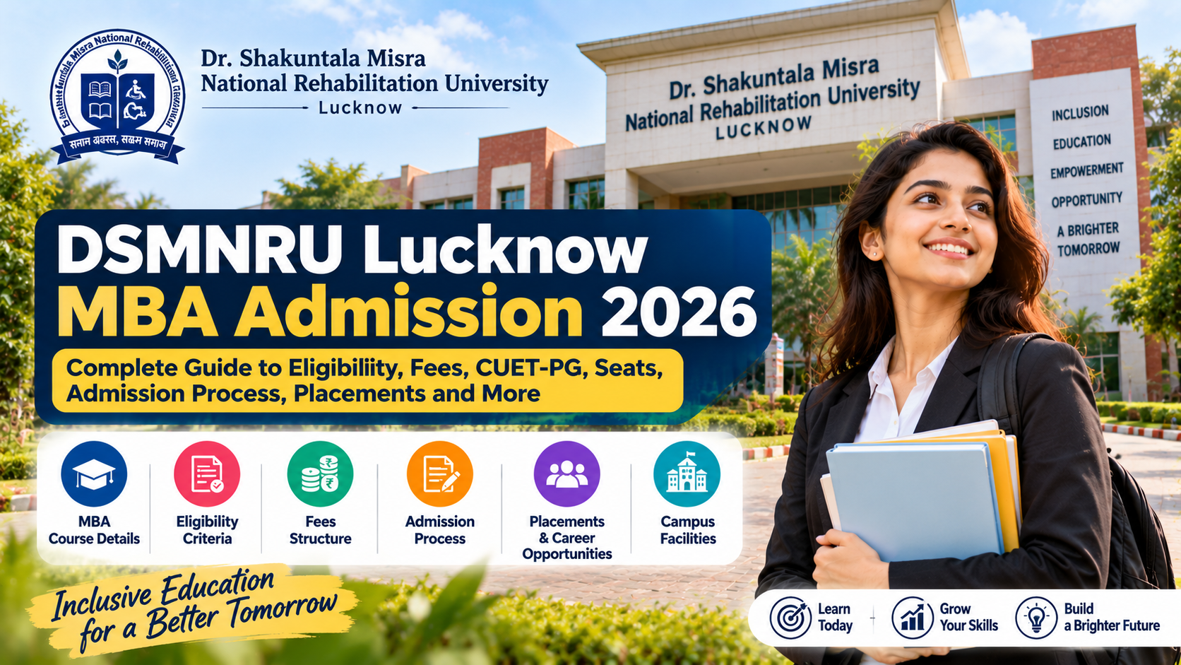 DSMNRU Lucknow MBA Admission 2026