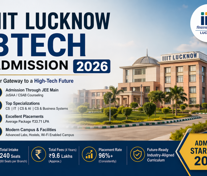 IIIT Lucknow BTech admission 2026  