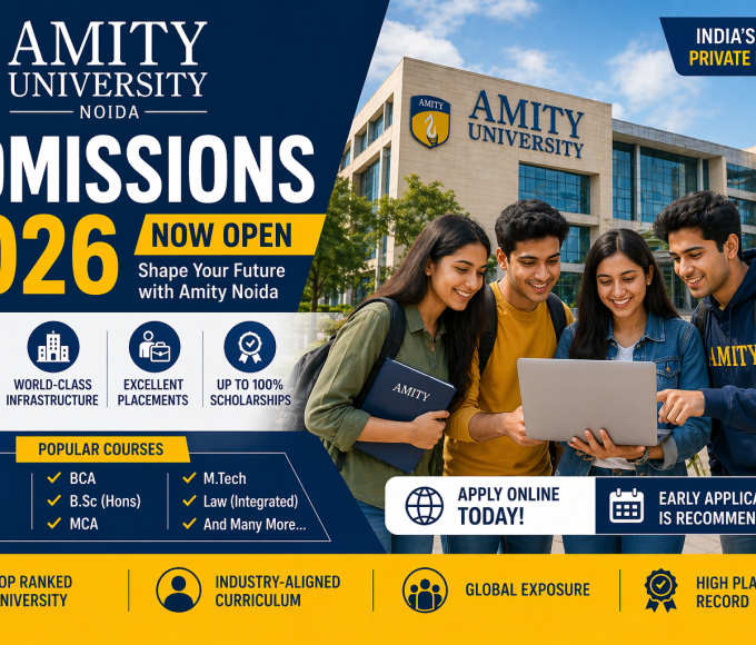 Amity University Noida Admissions 2026  