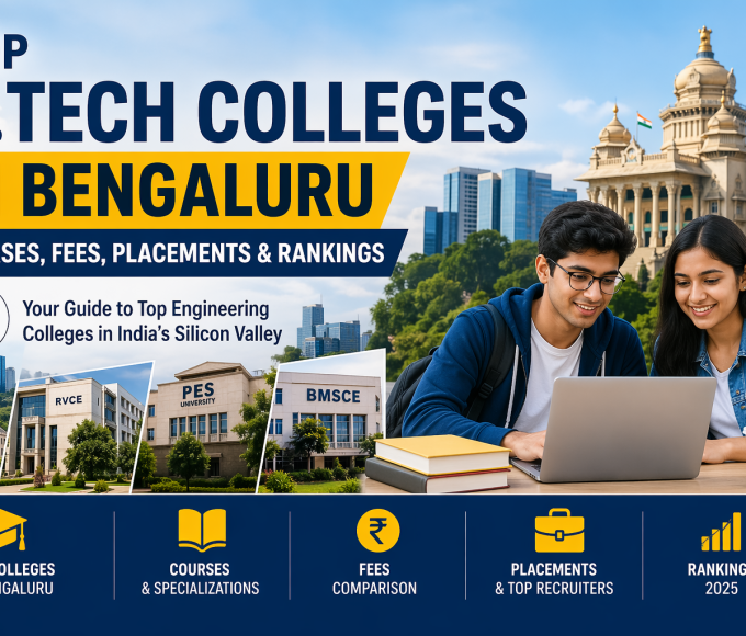 Top B.Tech Colleges in Bengaluru: Courses, Fees, Placements & Rankings