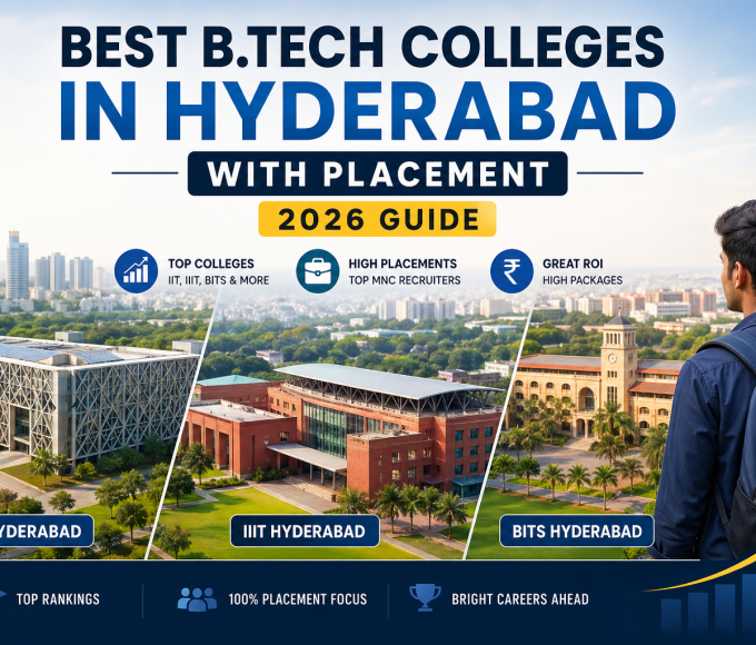 Best B.Tech colleges in Hyderabad with placement 