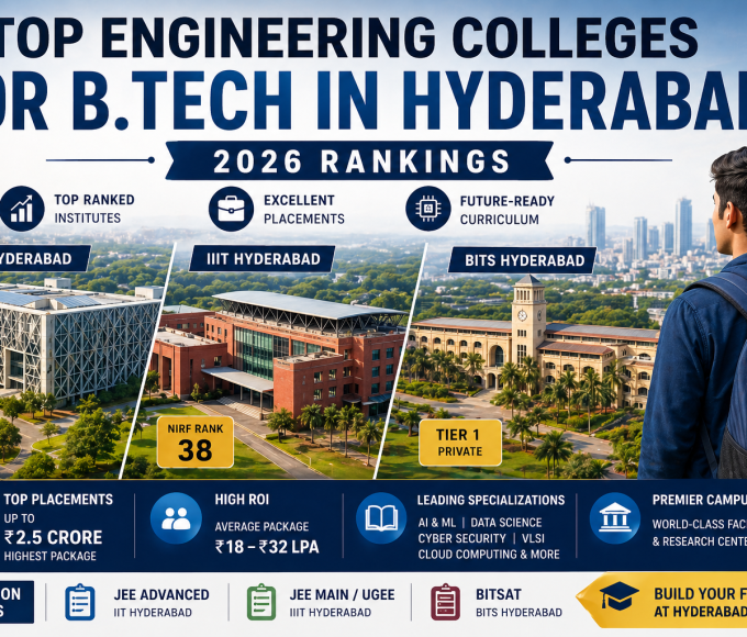 Top Engineering Colleges for B.Tech in Hyderabad (2026 Rankings)