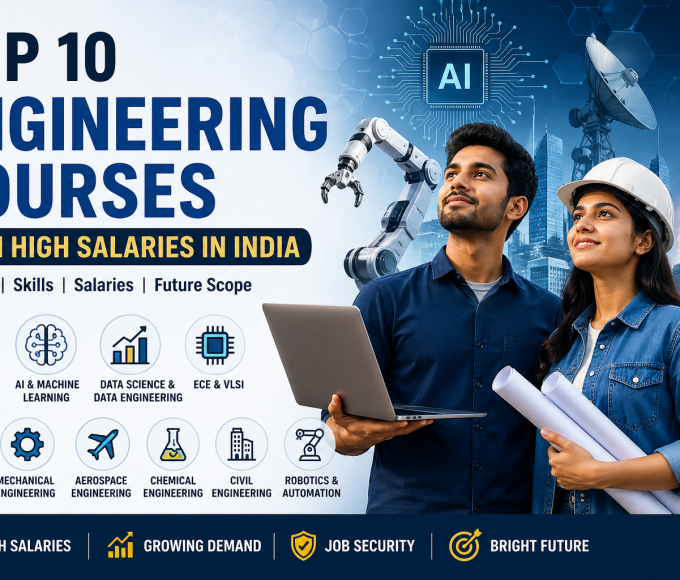 Top 10 Engineering Courses with High Salary in India – Industry, Salary & Career Scope