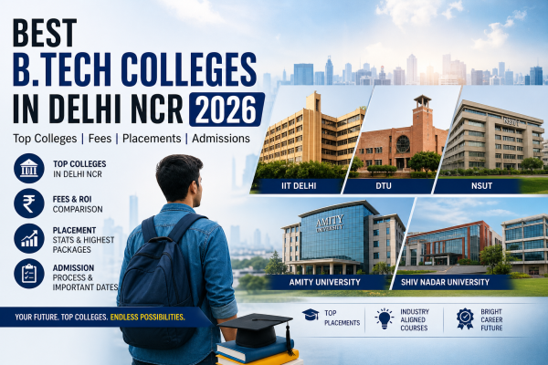 Best B.Tech colleges in Delhi NCR 2026  