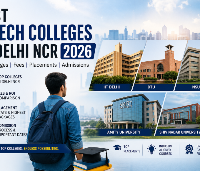 Best B.Tech colleges in Delhi NCR 2026  