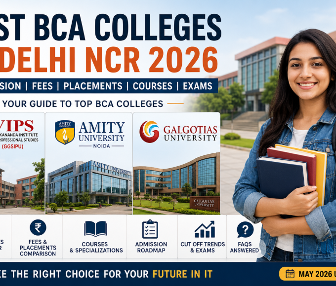 Best BCA Colleges in Delhi NCR 2026