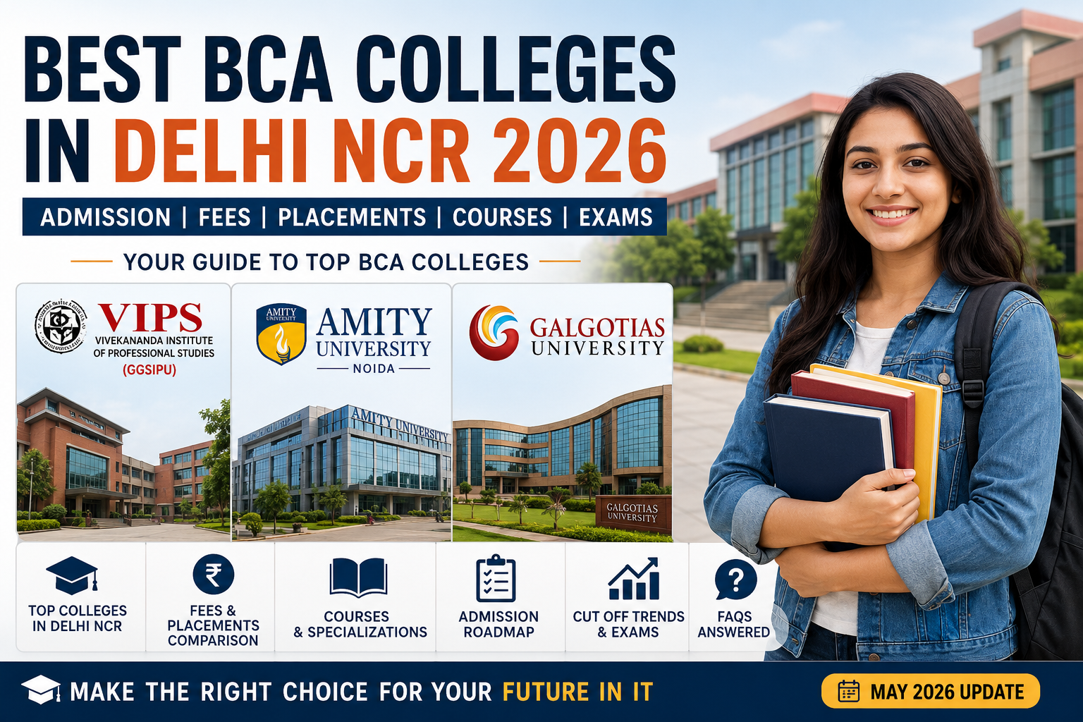 Best BCA Colleges in Delhi NCR 2026