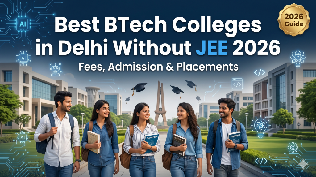 Best BTech Colleges in Delhi Without JEE 2026 | Fees, Admission ...