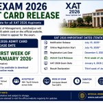 XAT exam 2026 admit card release