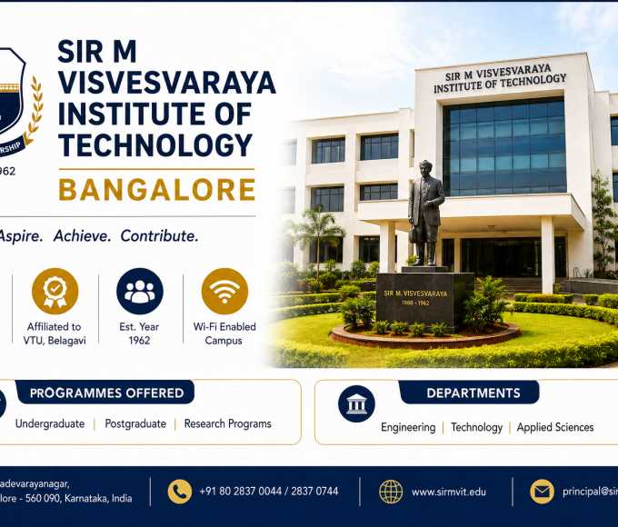Sir M Visvesvaraya Institute of Technology (Sir MVIT), Bangalore