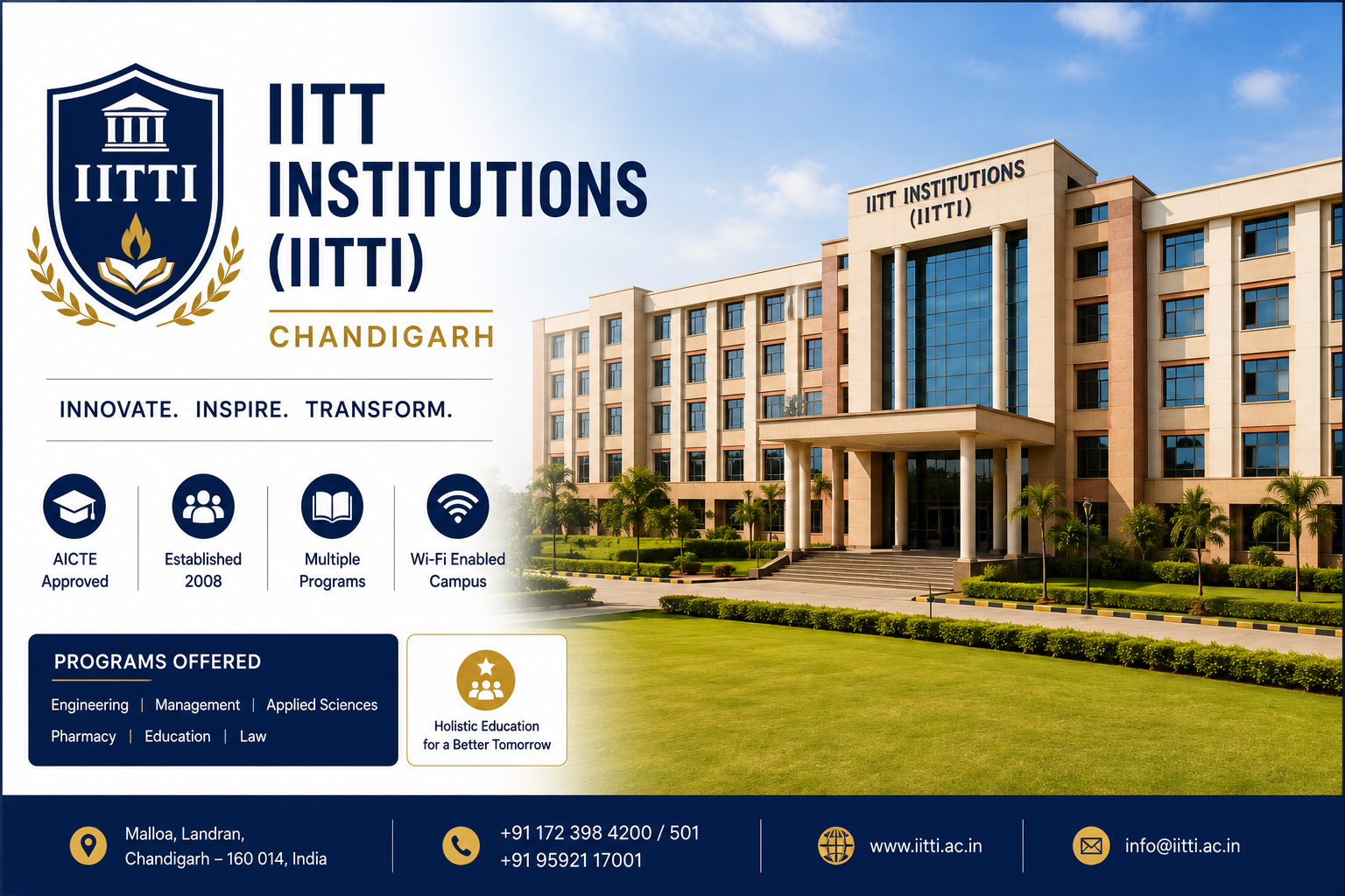 IITT Institutions (IITTI), Chandigarh