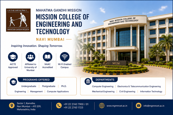 @Create image Mahatma Gandhi Mission Mission College of Engineering and Technology, Navi Mumbai