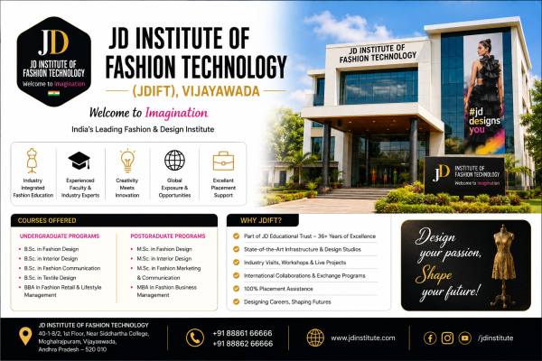 JD Institute of Fashion Technology (JDIFT), Vijayawada