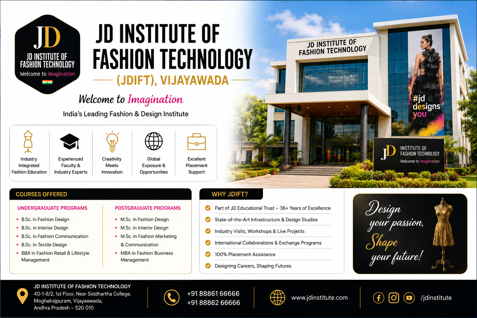 JD Institute of Fashion Technology (JDIFT), Vijayawada
