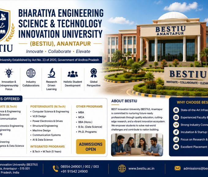 Bharatiya Engineering Science & Technology Innovation University (BESTIU), Anantapur