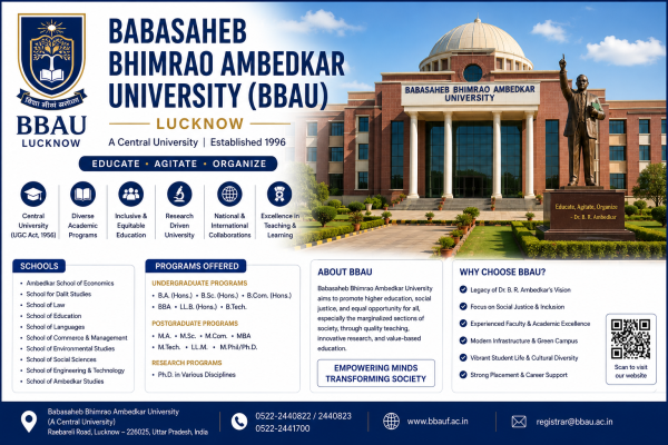 Babasaheb Bhimrao Ambedkar University (BBAU), Lucknow
