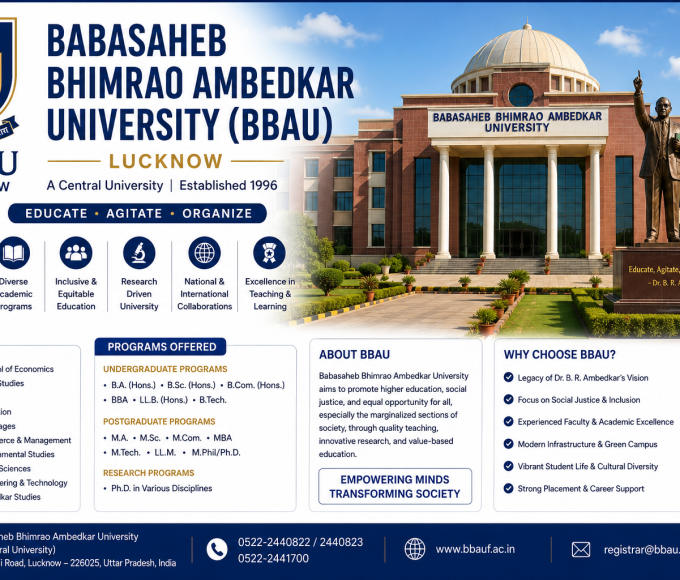 Babasaheb Bhimrao Ambedkar University (BBAU), Lucknow