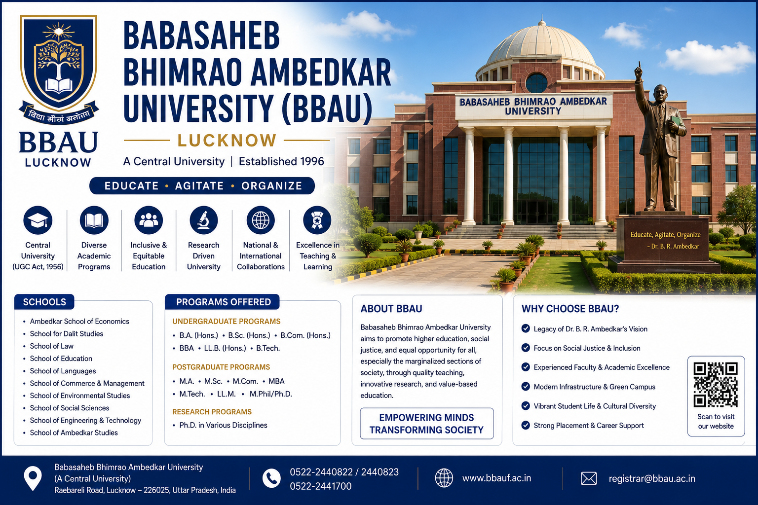 Babasaheb Bhimrao Ambedkar University (BBAU), Lucknow
