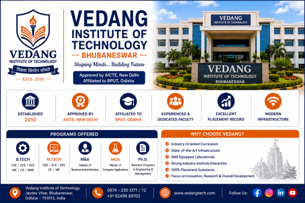 Vedang Institute of Technology (VIT), Bhubaneswar