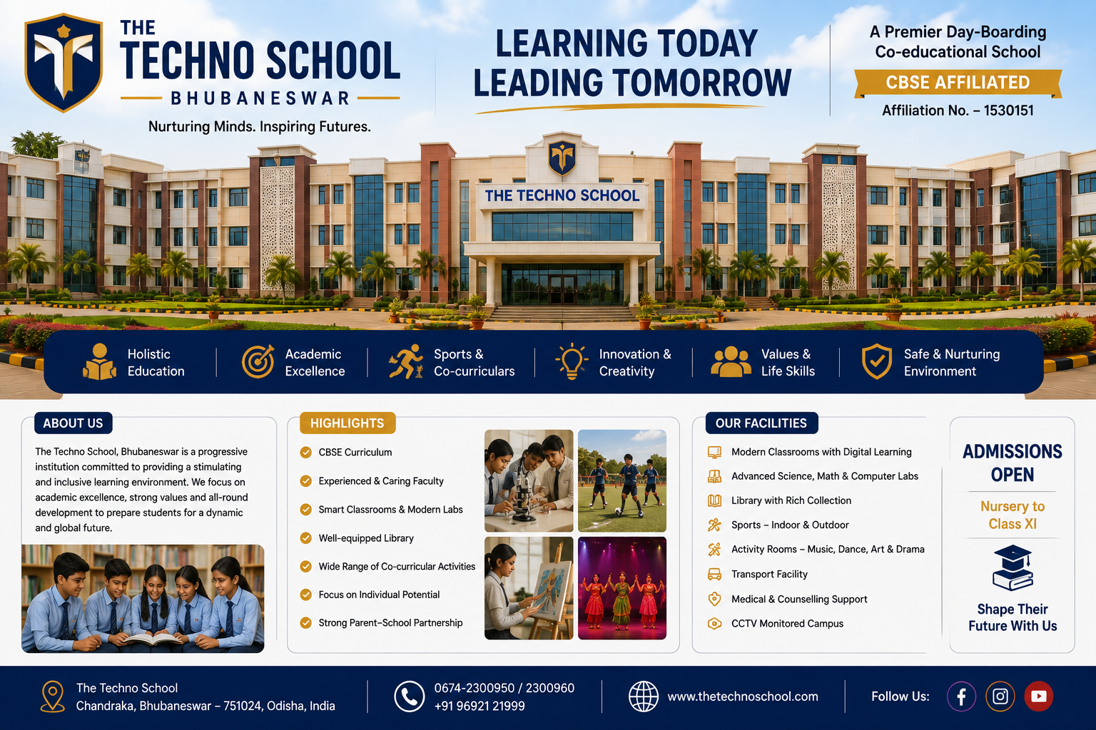 The Techno School, Bhubaneswar