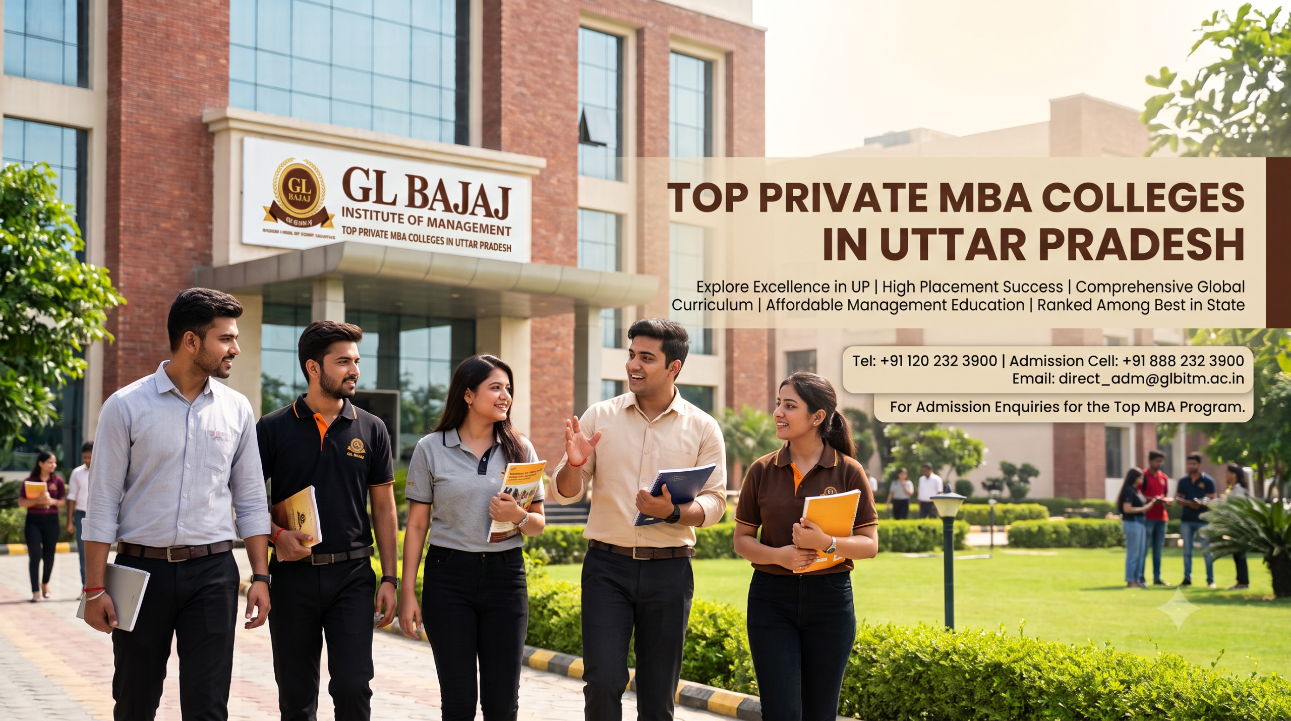 Top Private MBA Colleges in Uttar Pradesh