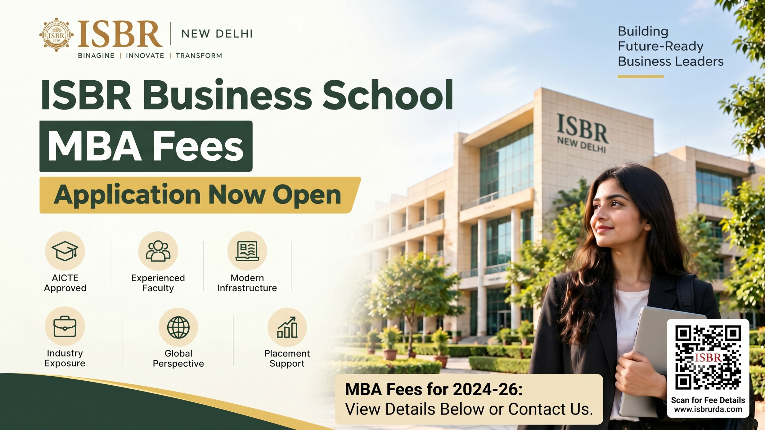 ISBR Business School MBA Fees