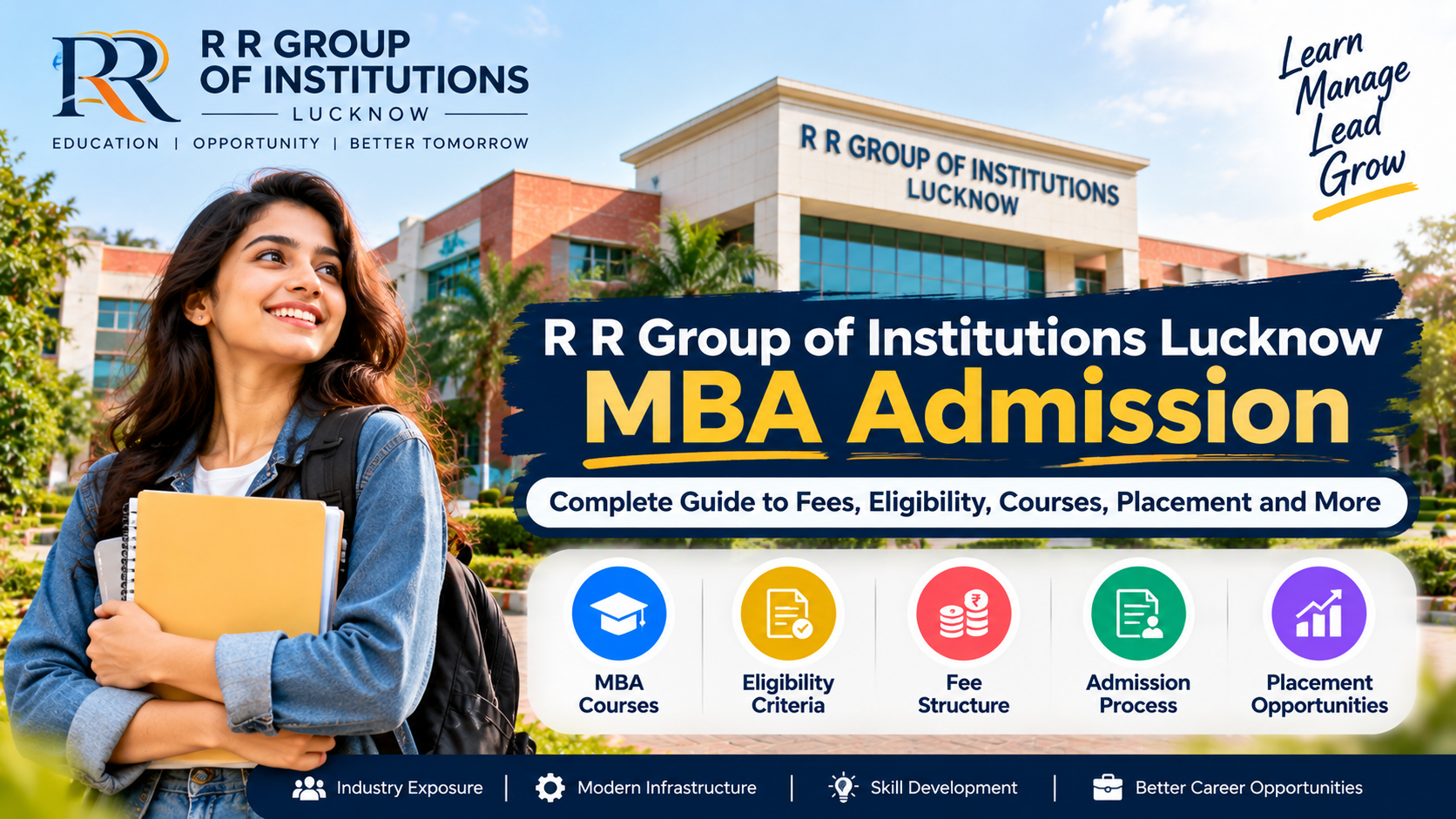 R R Group of Institutions MBA Admission